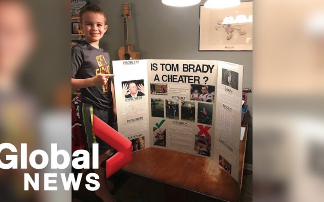 A 10-Year-Old Kid Won a Science Fair By Proving Tom Brady is a Cheater