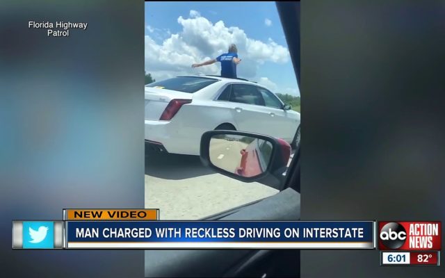 A 70-Year-Old Guy Is Busted for Sitting on His Sunroof While His Car Was Going 100 Miles-Per-Hour