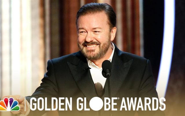 Ricky Gervais Went After Hollywood at His Final “Golden Globes”