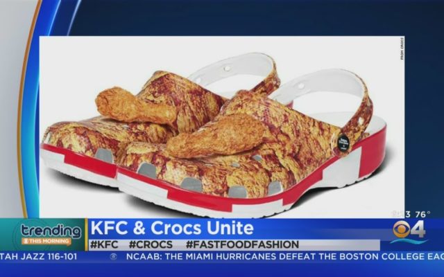 KFC Just Made Chicken-Scented Crocs with Drumsticks on Top